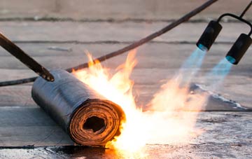 Pickup Bank asphalt flat roofing repairs